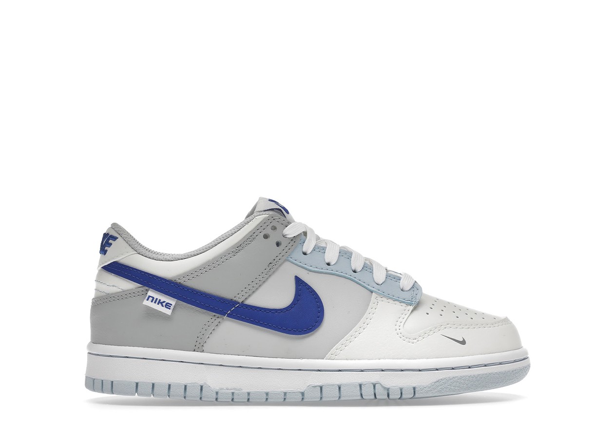 Nike Dunk Low Ivory Hyper Royal Gs Sneakerkeres