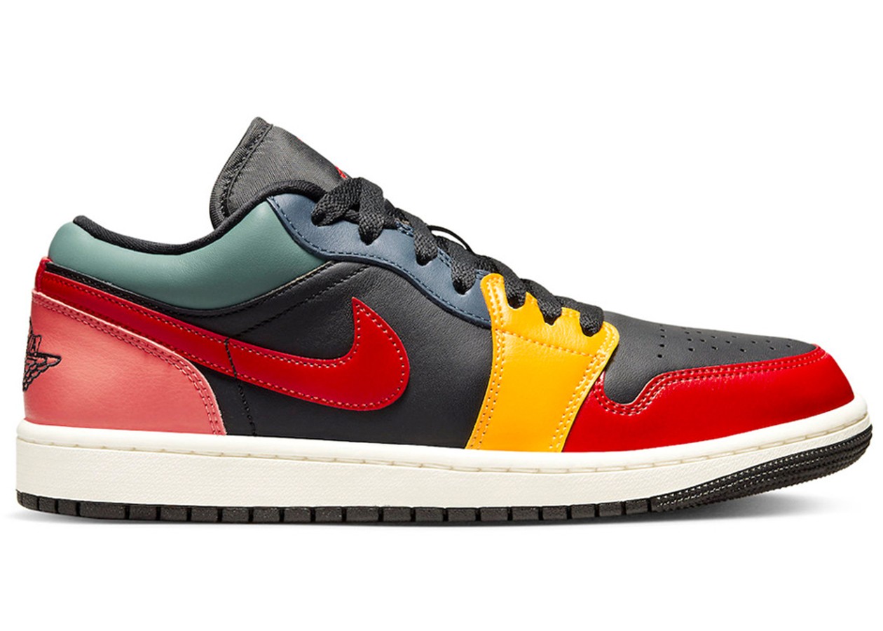 Air Jordan 1 Low SE Black Multi-Color (W)