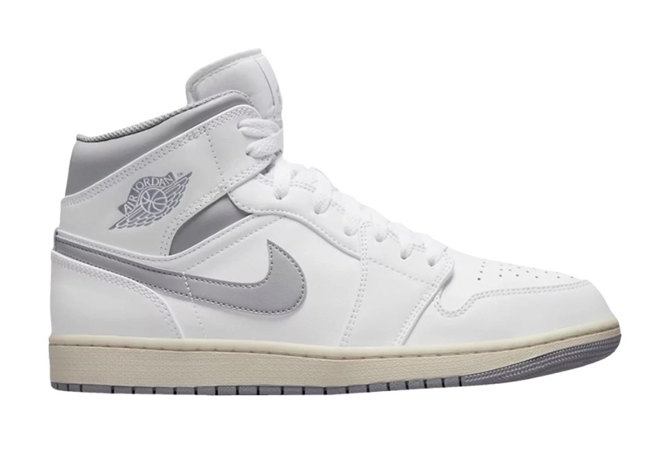 Air Jordan 1 Mid Neutral Grey (GS)