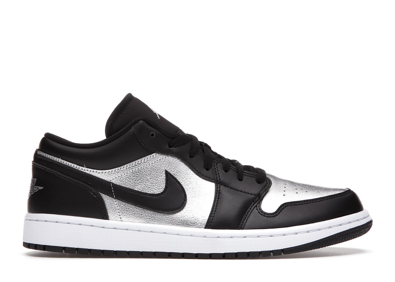 Jordan 1 Low SE Black Metallic Silver (W)