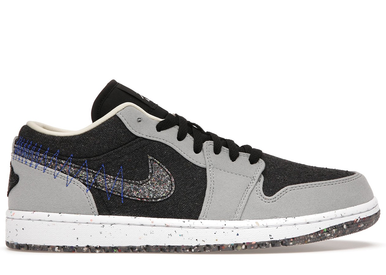 Jordan 1 Low SE Crater Black Grey