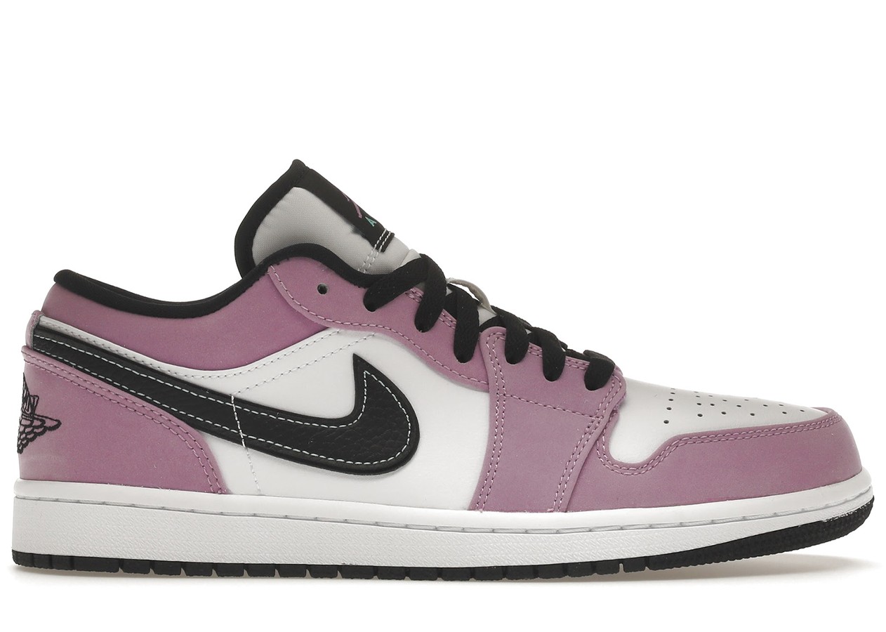 Jordan 1 Low SE Violet Shock White Black