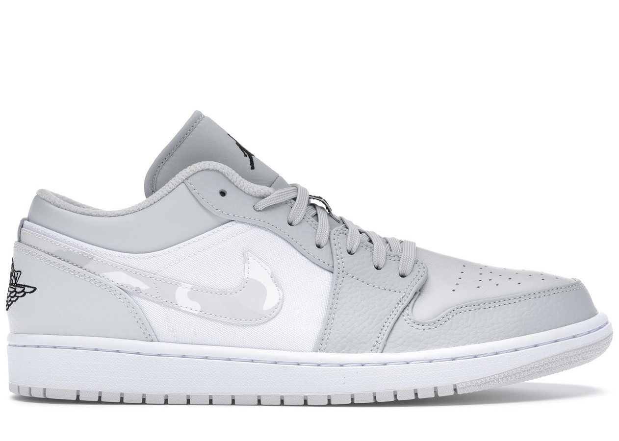 Jordan 1 Low White Camo