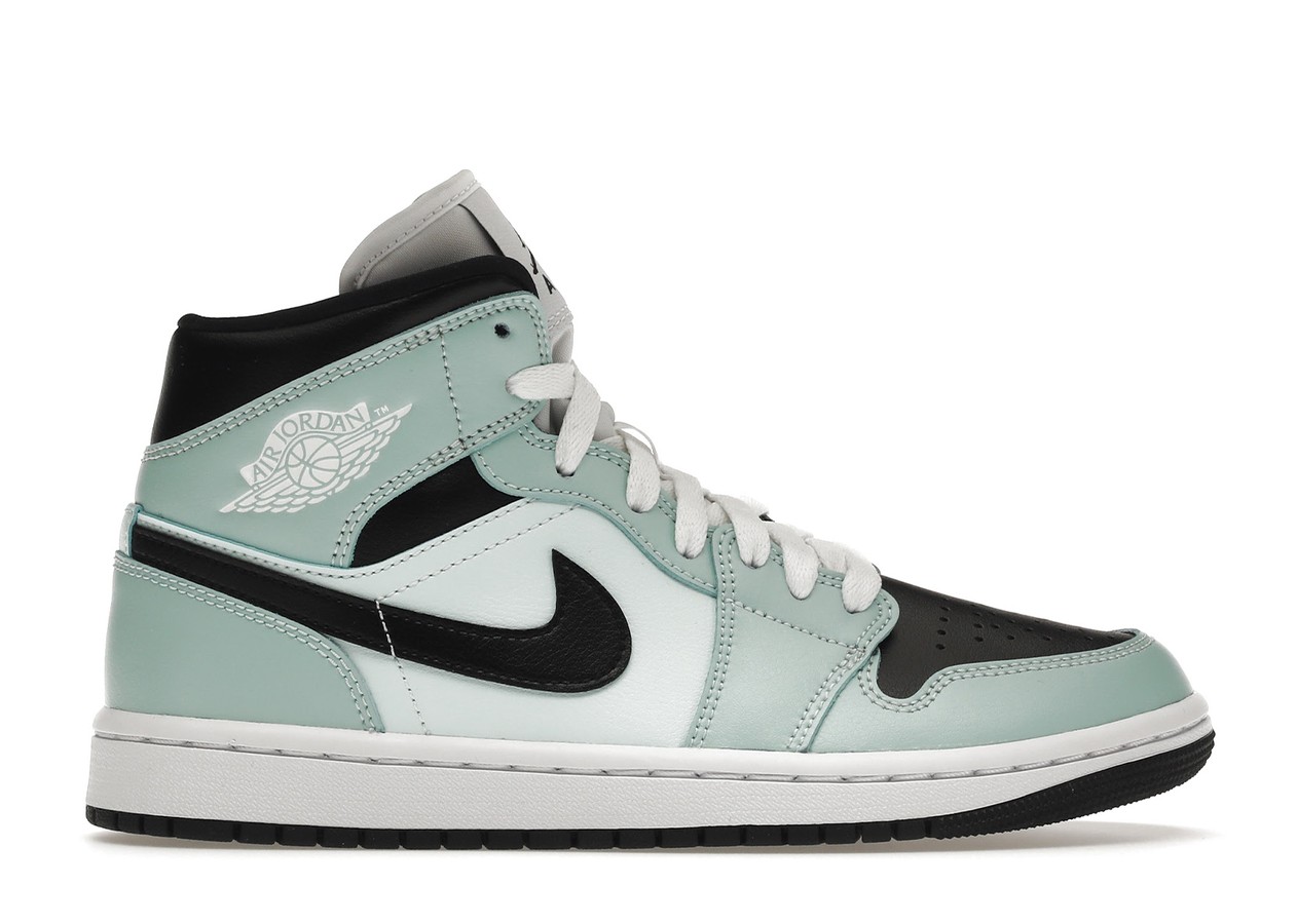 Jordan 1 Mid Aqua Blue Tint (W)