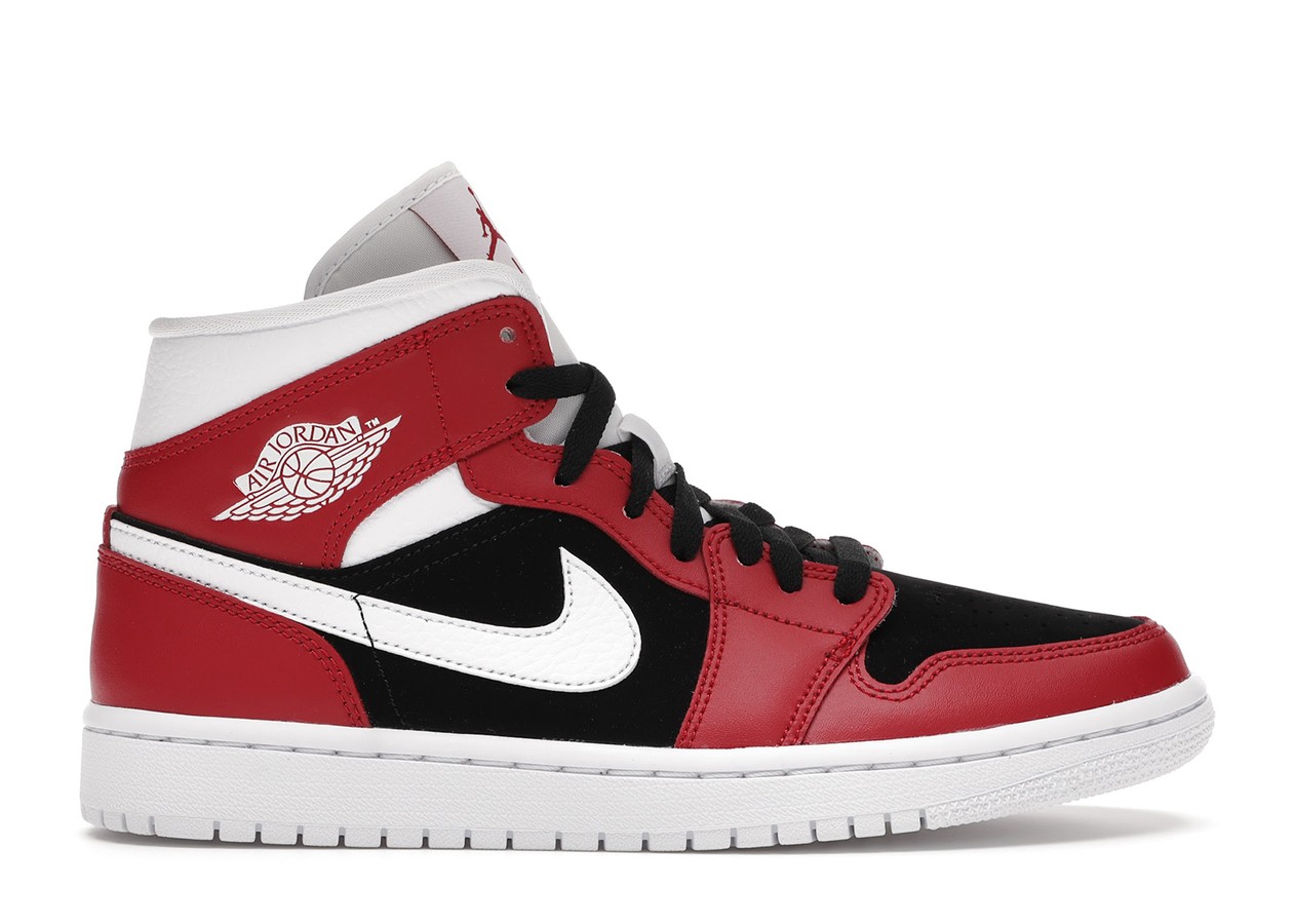 Jordan 1 Mid Gym Red Black (W)