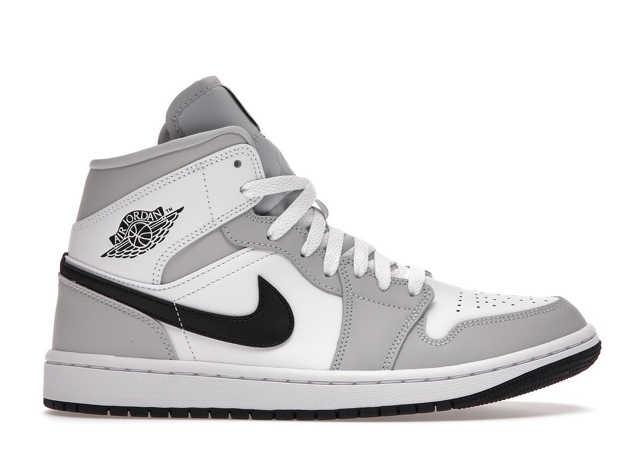 Jordan 1 Mid Light Smoke Grey (W)