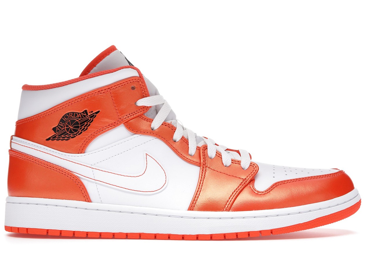 Jordan 1 Mid Metallic Orange