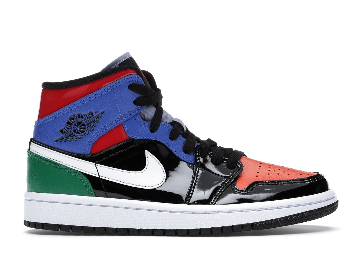 Jordan 1 Mid Multi Patent (W)