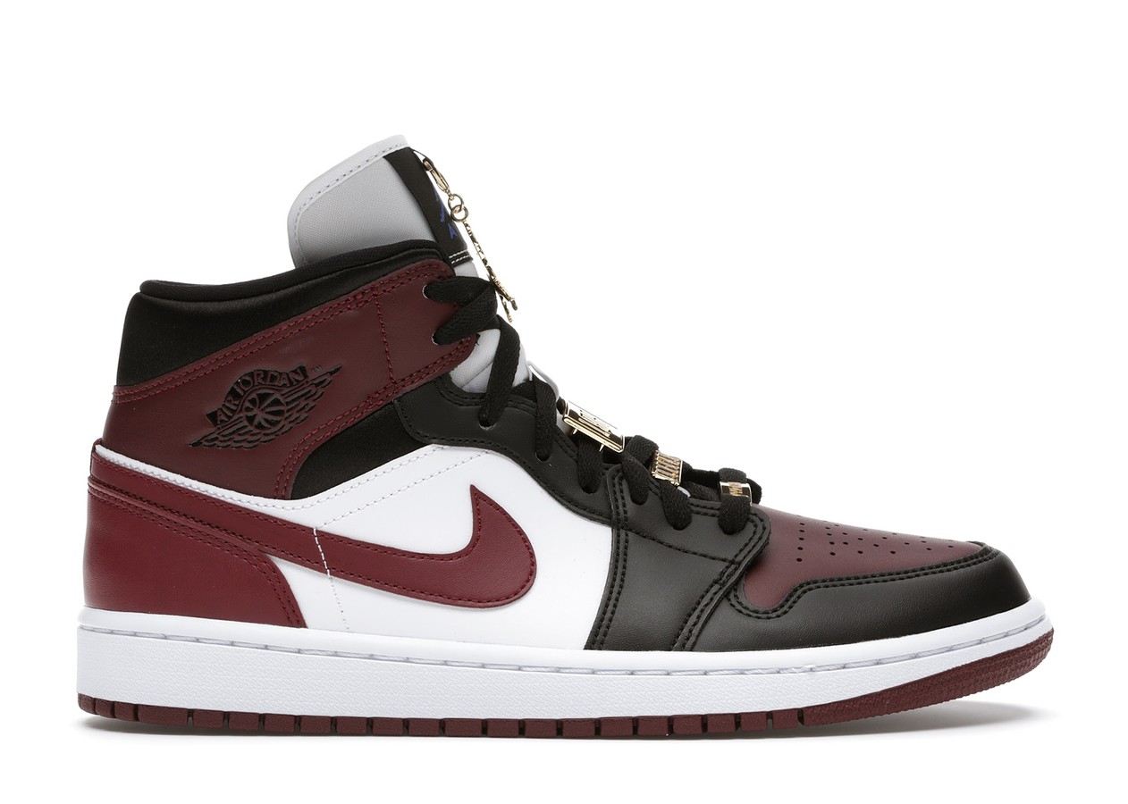 Jordan 1 Mid SE Black Dark Beetroot (W)