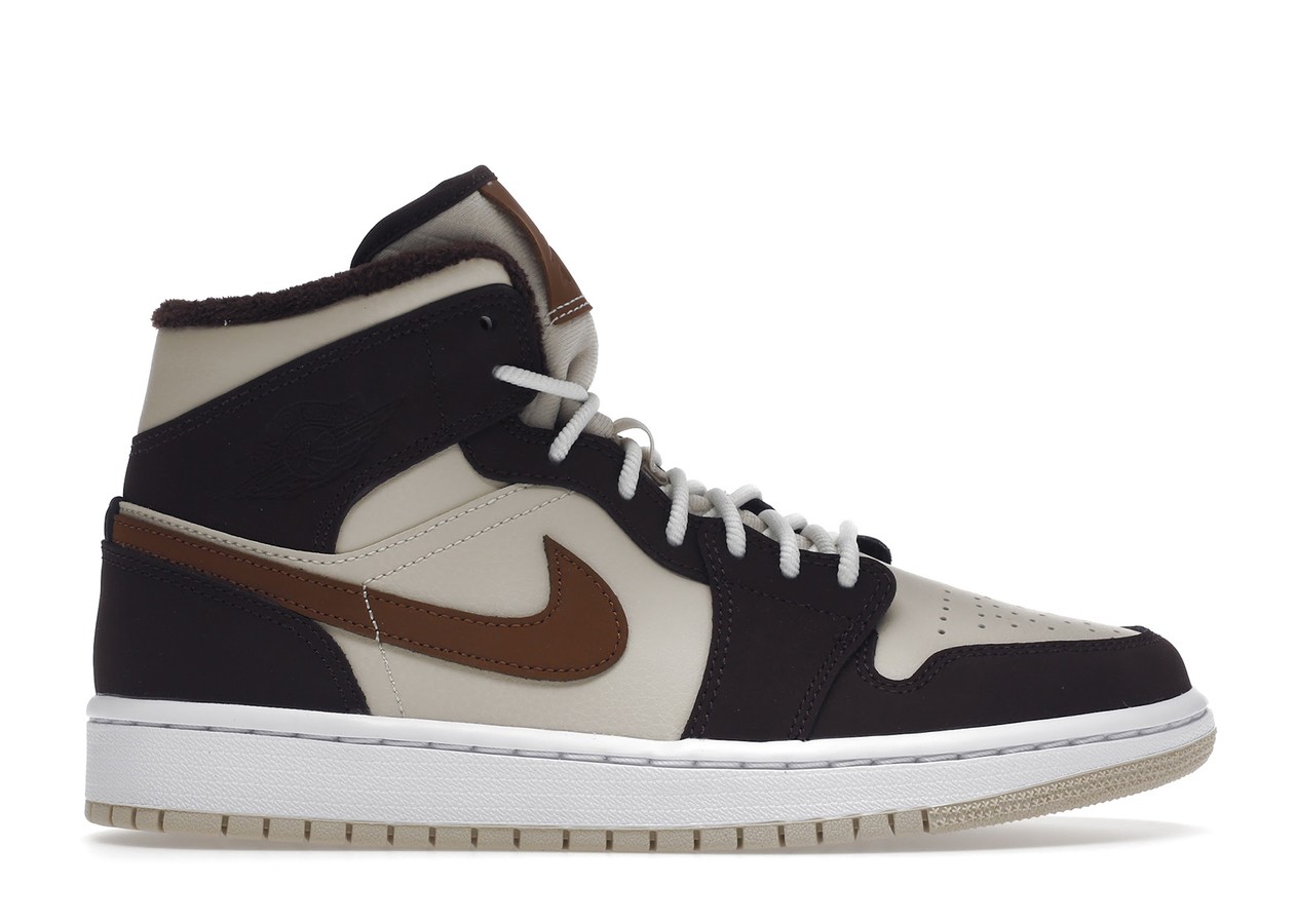 Jordan 1 Mid SE Brown Basalt Oatmeal (W)