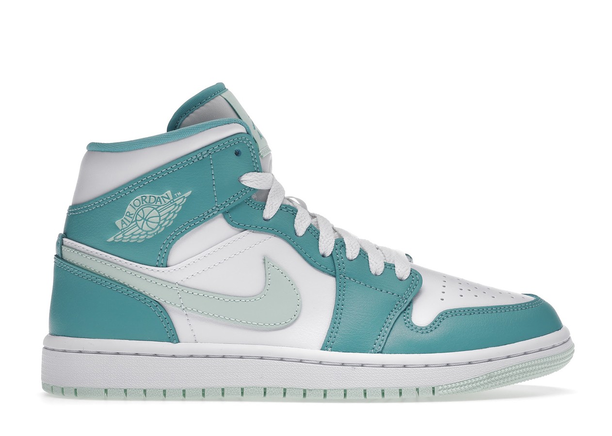 Jordan 1 Mid Washed Teal (W)