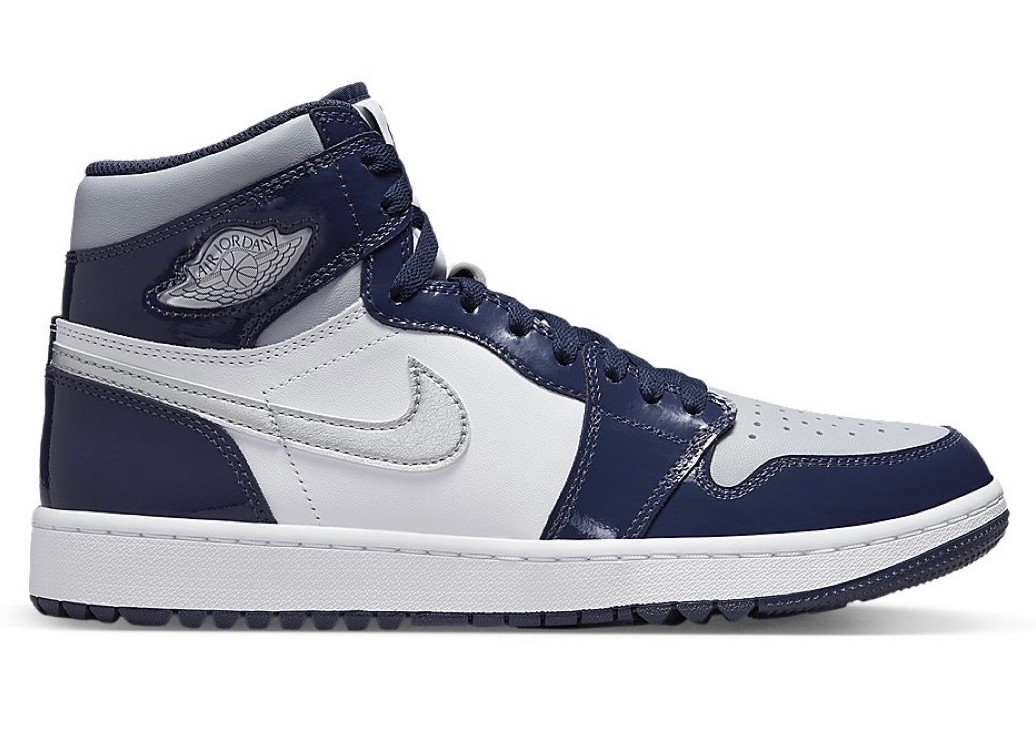 Jordan 1 Retro High Golf Patent Midnight Navy