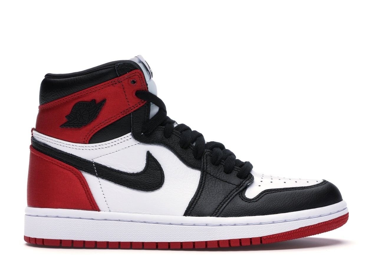 Jordan 1 Retro High Satin Black Toe (W)