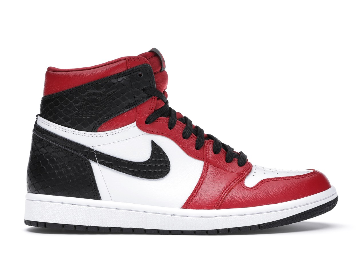 Jordan 1 Retro High Satin Snake Chicago (W)