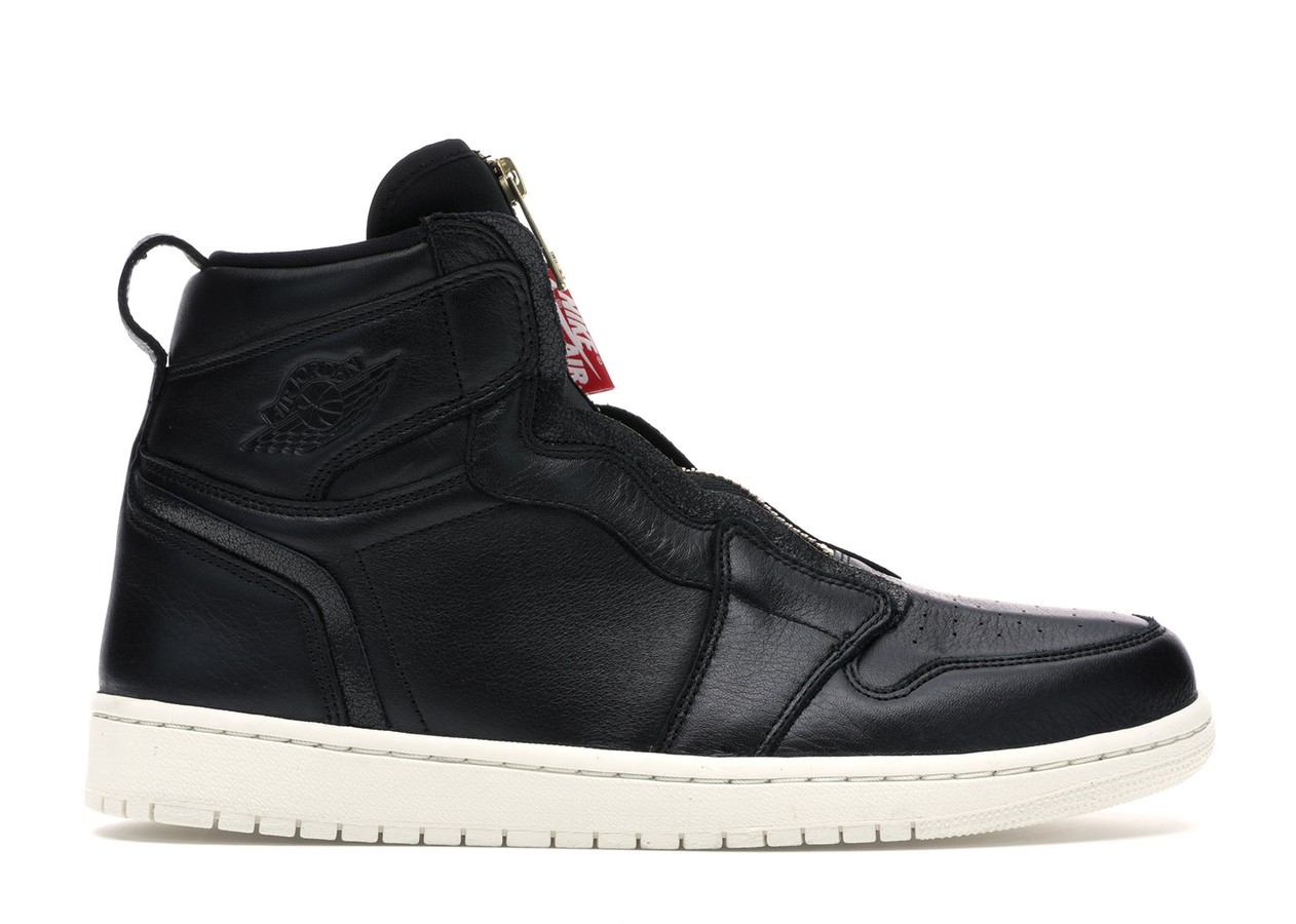 Jordan 1 Retro High Zip Black Sail (W)