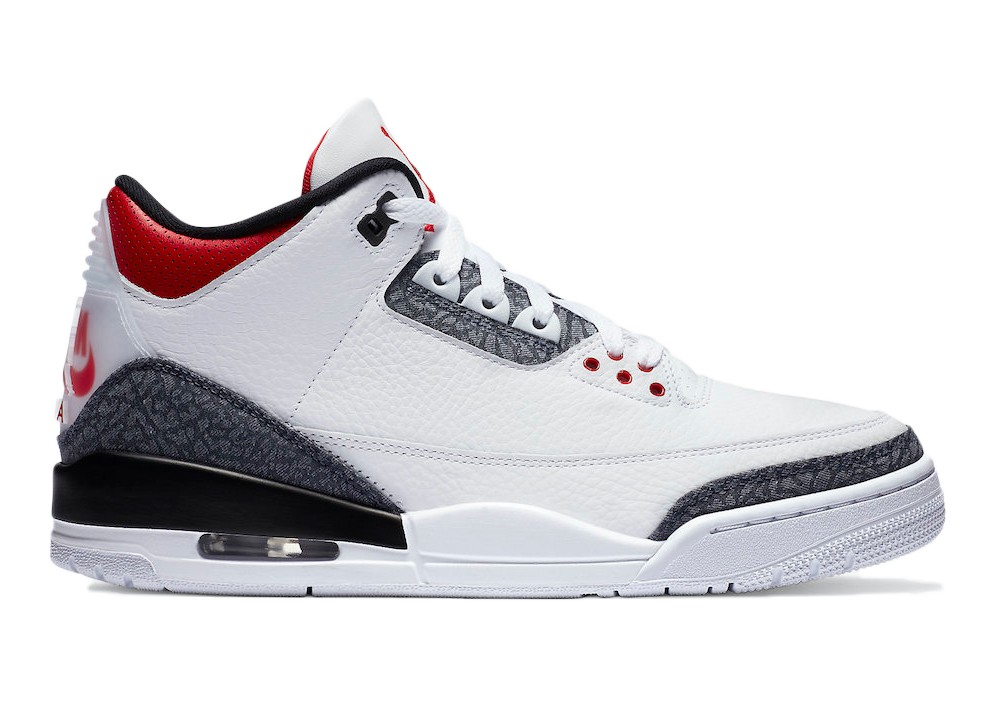 Jordan 3 Retro SE Fire Red Denim (2020)