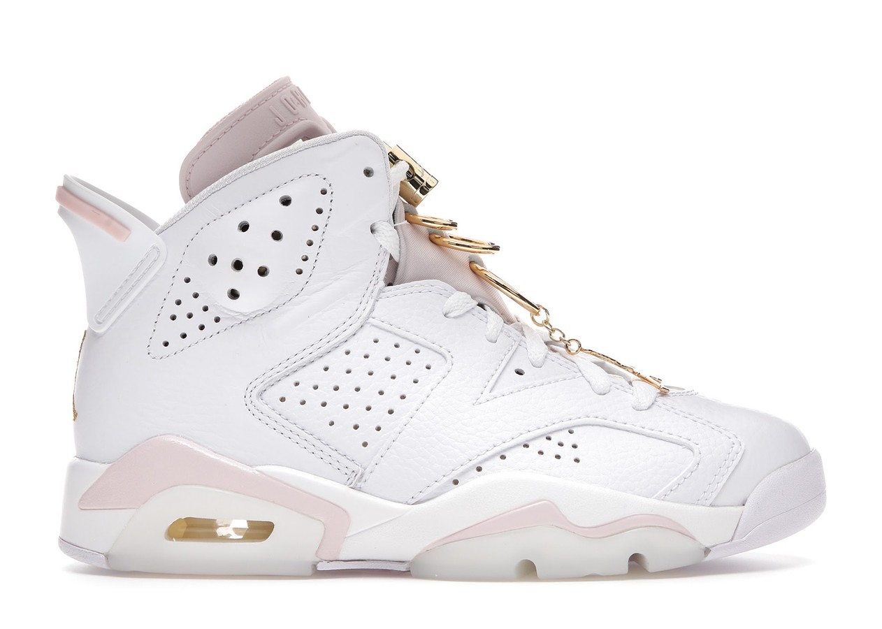 Jordan 6 Retro Gold Hoops (W)