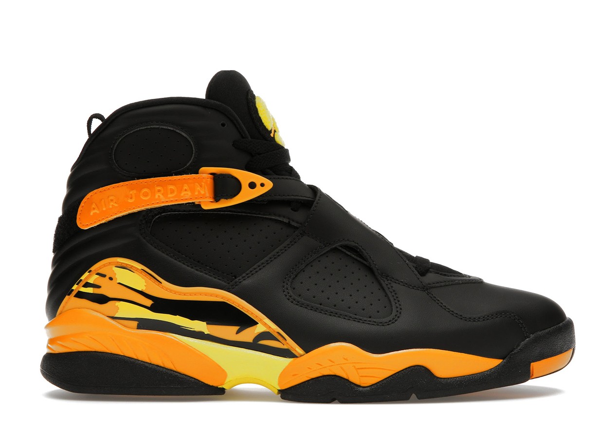 Jordan 8 Retro Taxi Yellow Black (W)