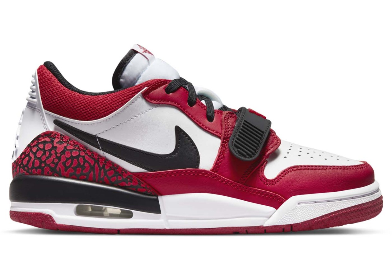 Jordan Legacy 312 Low White Gym Red (GS)