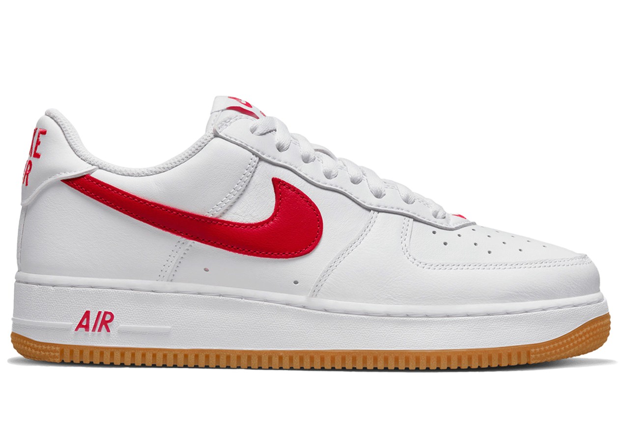 Nike Air Force 1 '07 Low Color of the Month University Red Gum