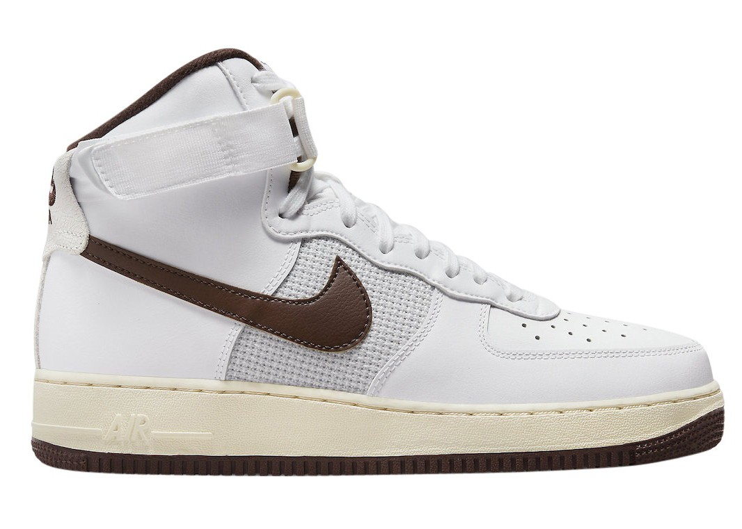 Nike Air Force 1 High '07 Vintage White Light Chocolate