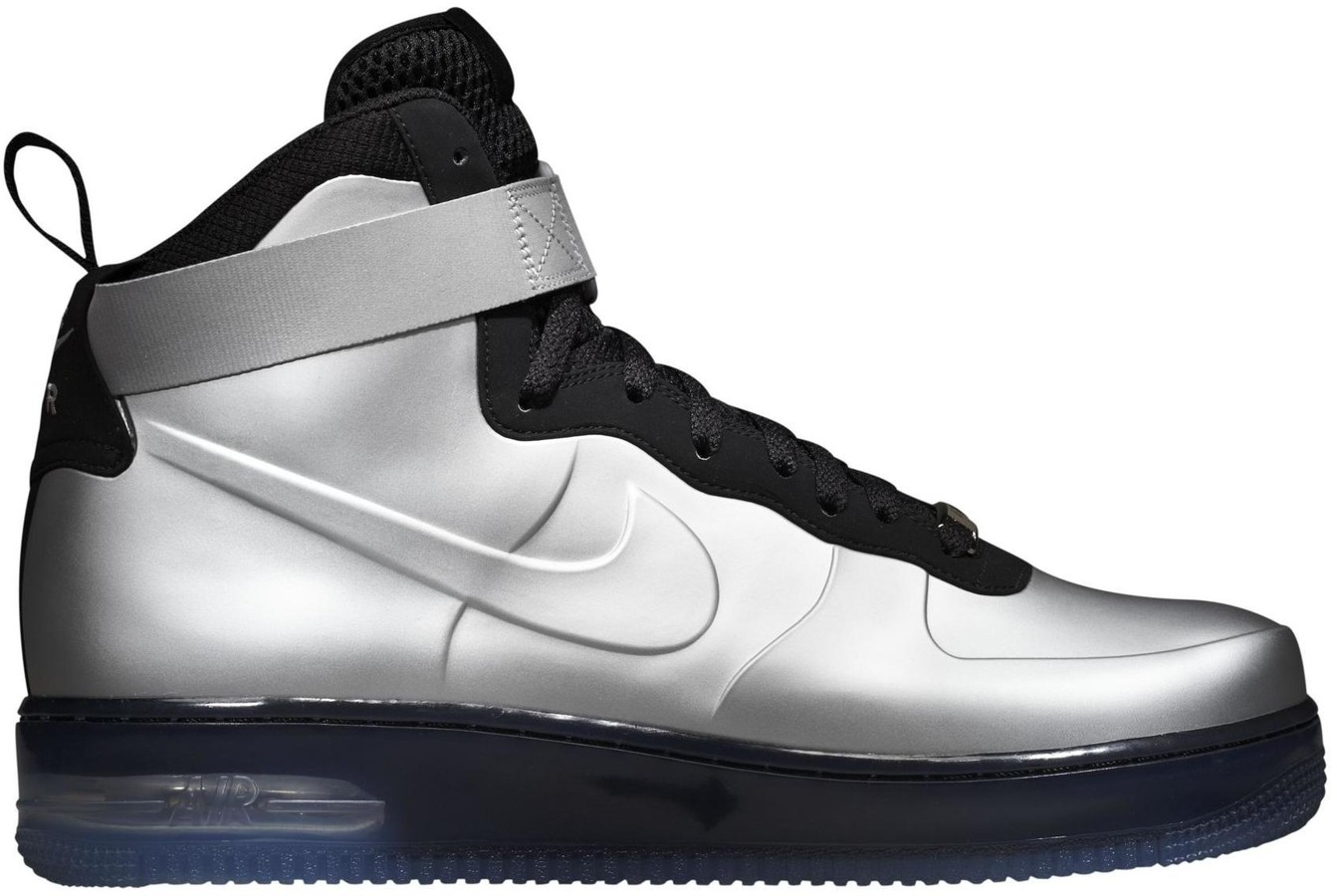 Nike Air Force 1 High Foamposite Silver