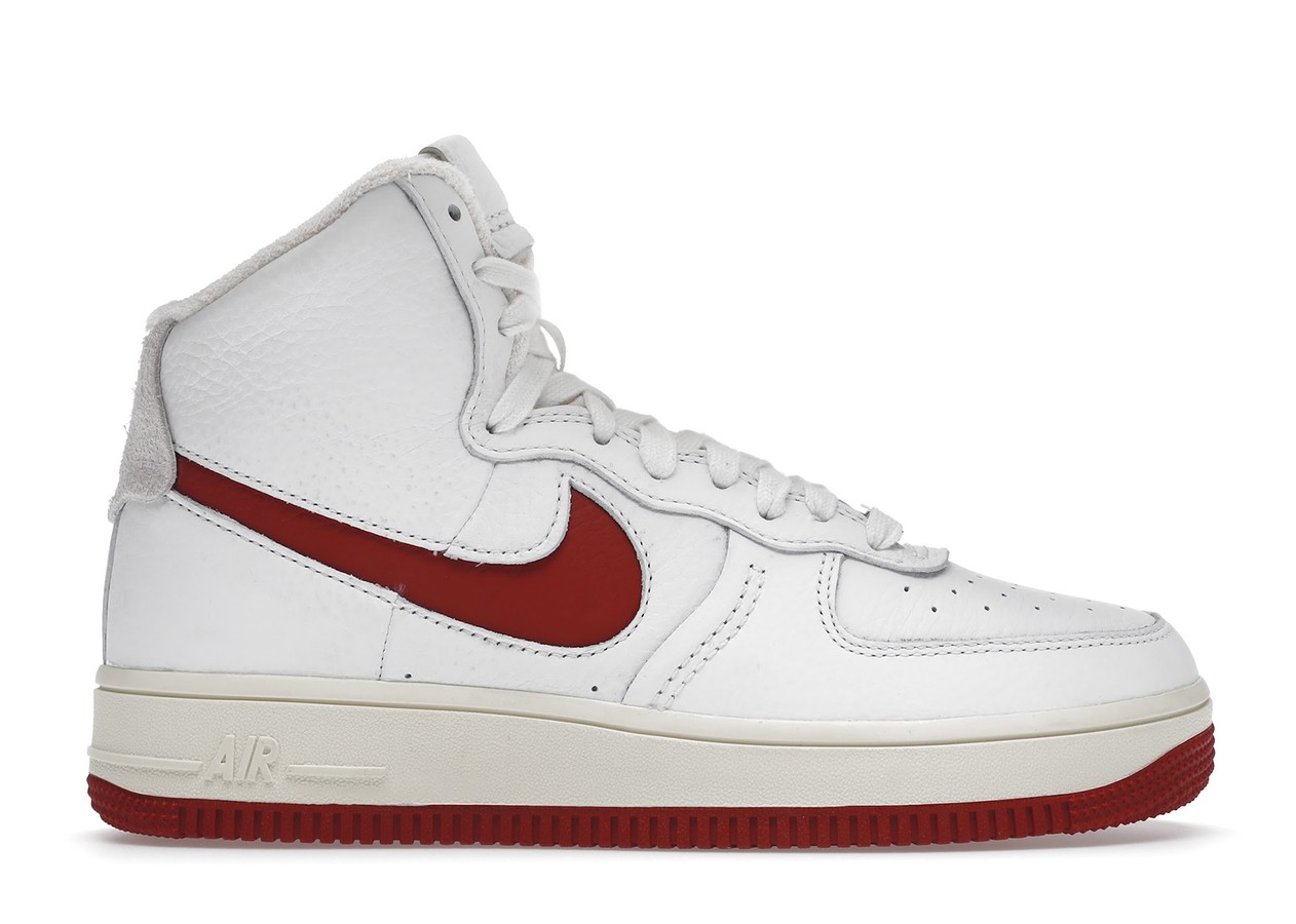 Nike Air Force 1 High Sculpt Summit White Gym Red (W)