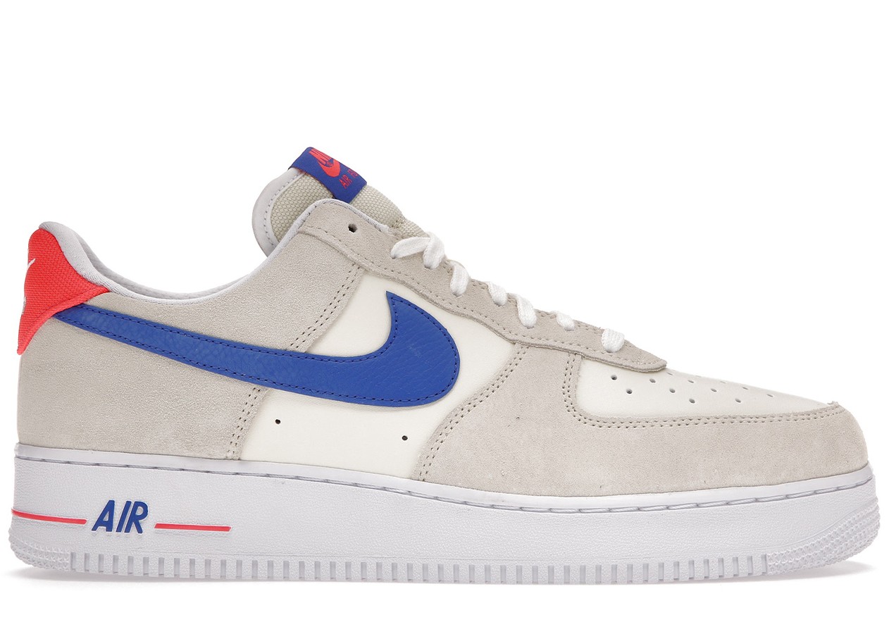 Nike Air Force 1 Low '07 LV8 Coconut Milk Hyper Royal