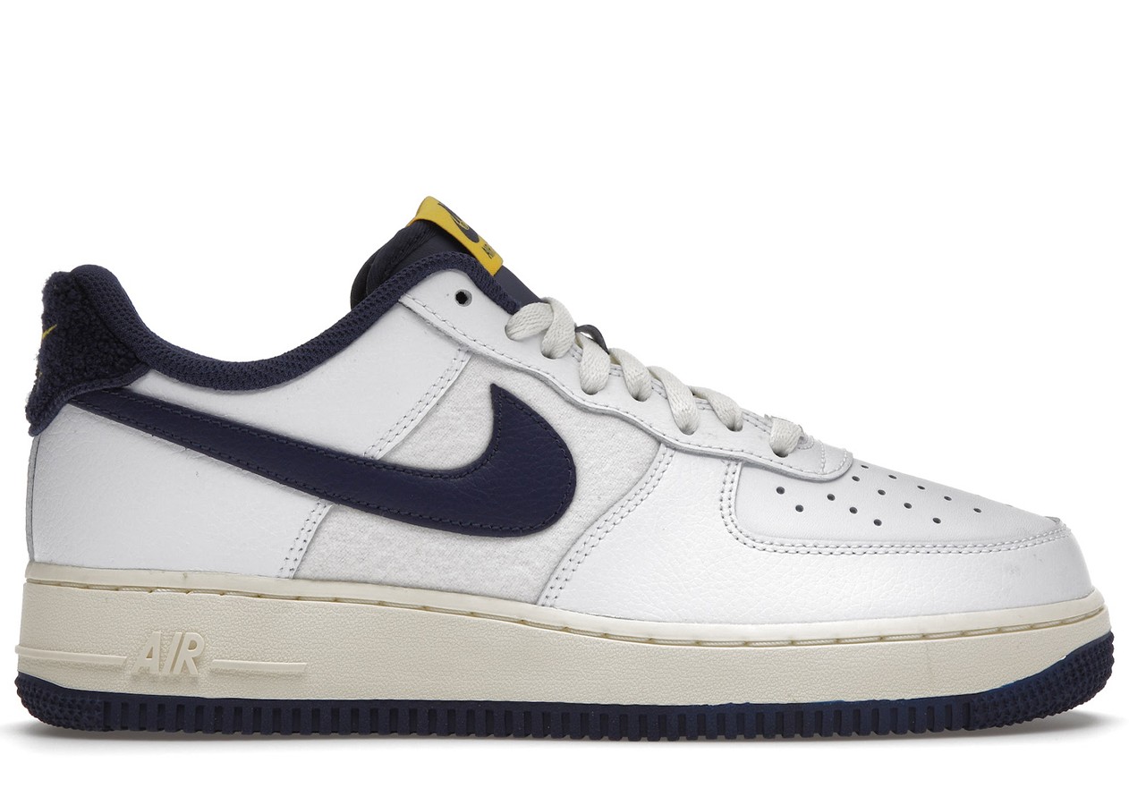 Nike Air Force 1 Low '07 LV8 Michigan Varsity Jacket (2021)