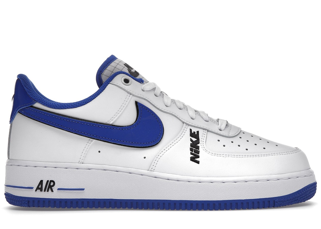 Nike Air Force 1 Low '07 LV8 Motocross White Royal Blue Black