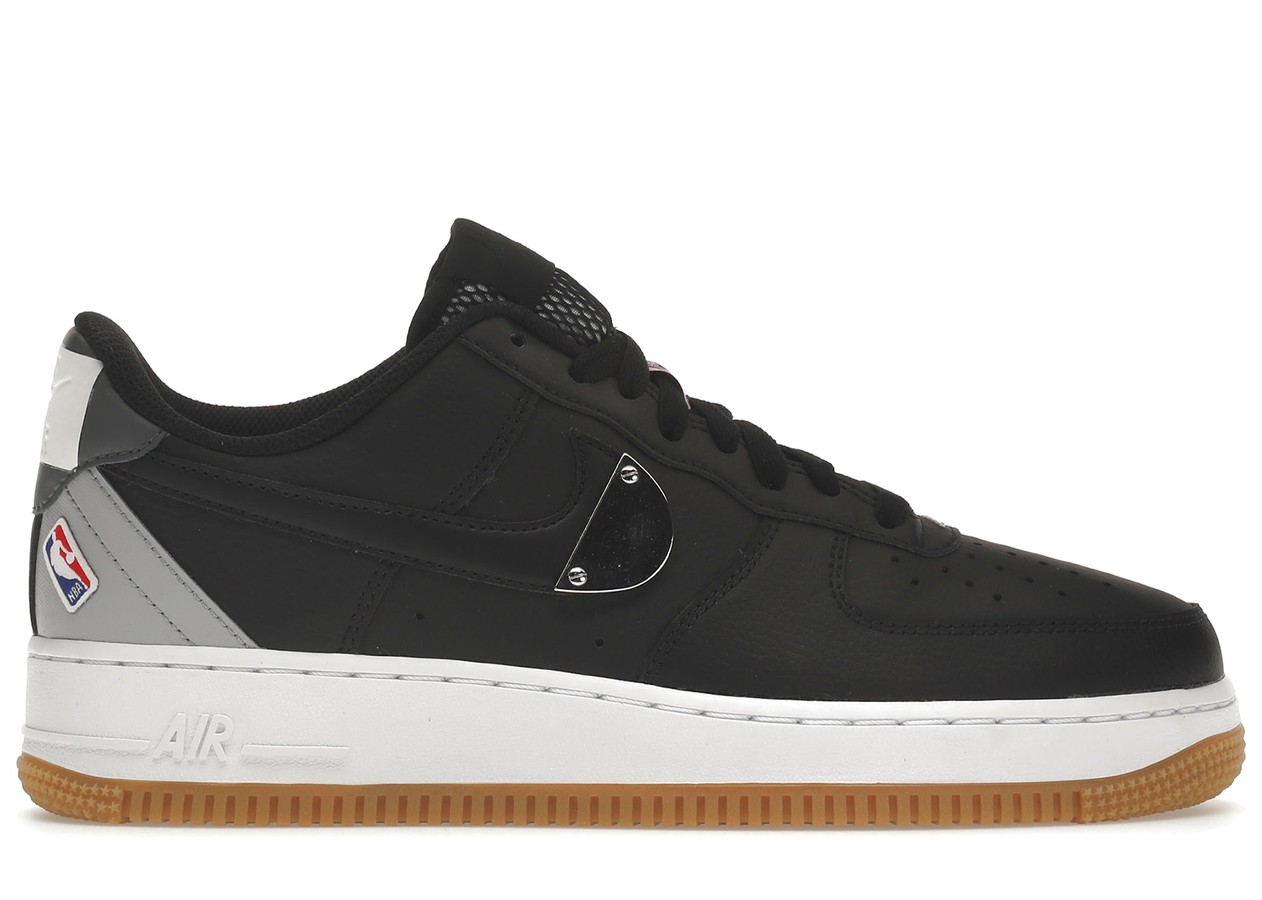 Nike Air Force 1 Low '07 NBA Black Silver