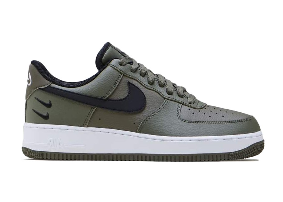 Nike Air Force 1 Low '07 Olive Black Double Swoosh