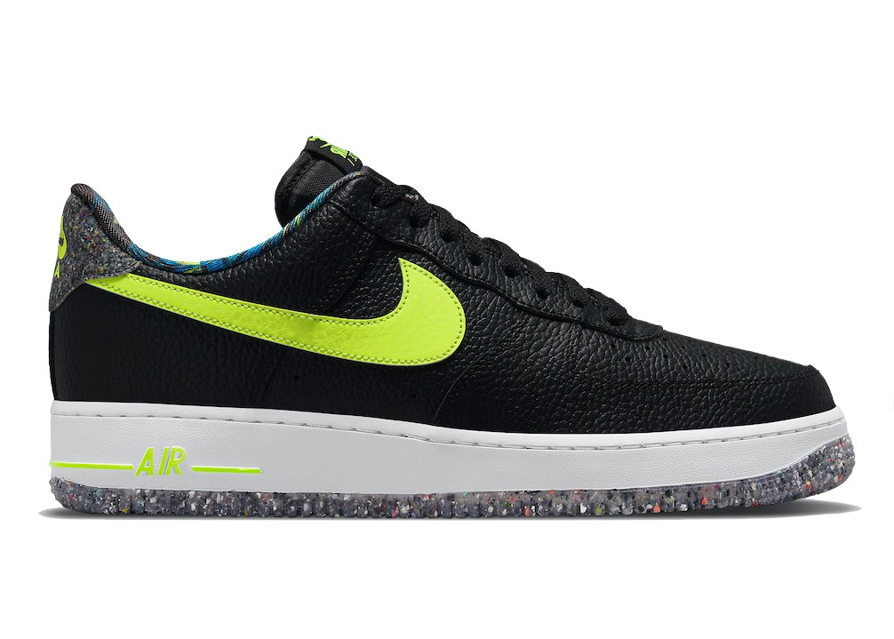 Nike Air Force 1 Low Black Volt Grind