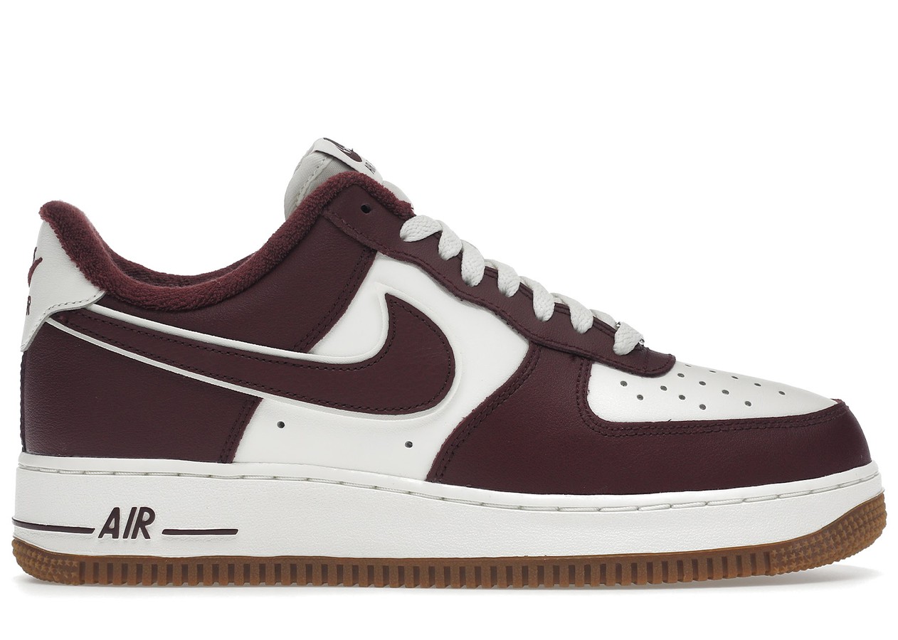 Nike Air Force 1 Low College Pack Night Maroon - SneakerKereső