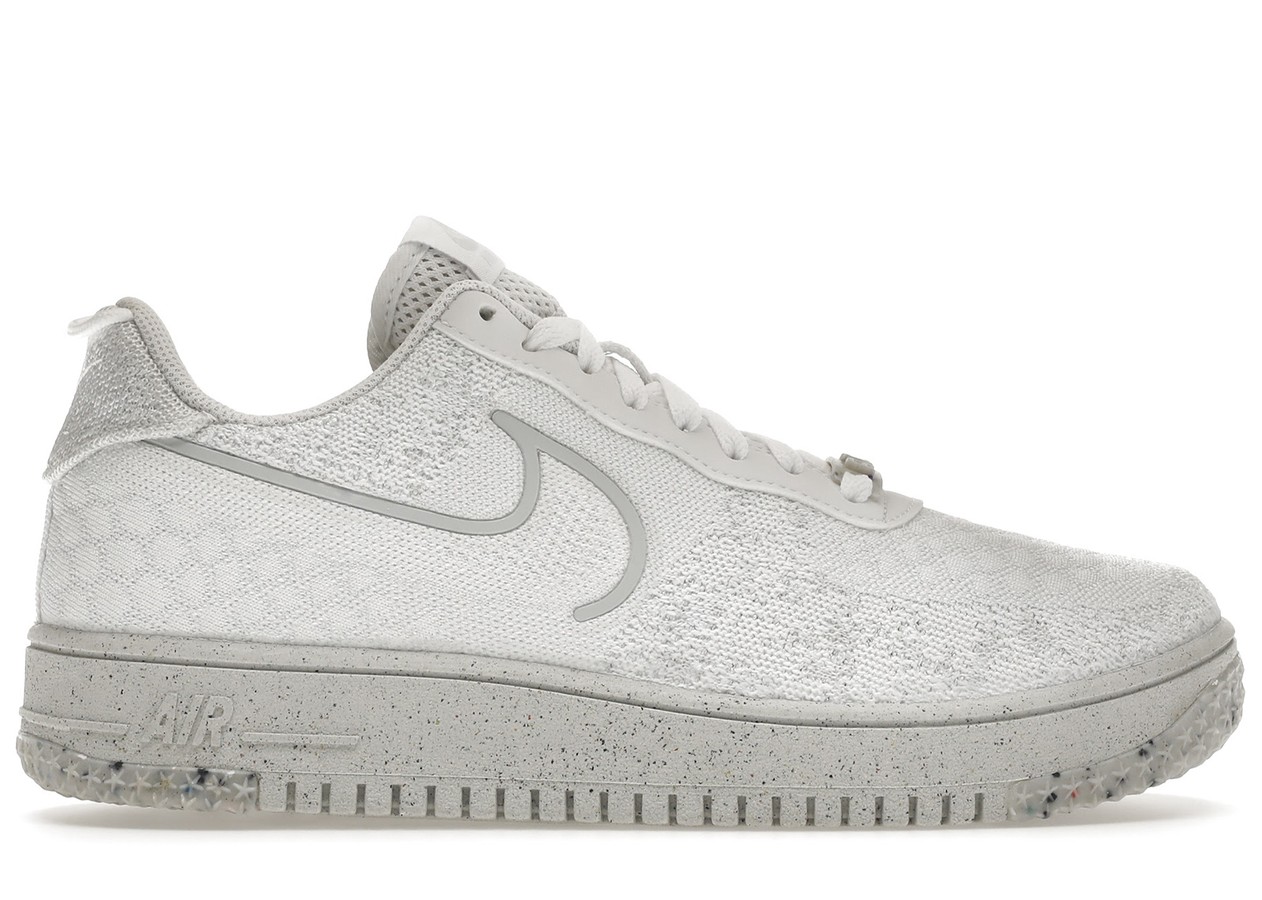 Nike Air Force 1 Low Crater Flyknit White Platinum Tint