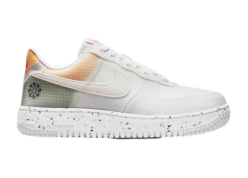 Nike Air Force 1 Low Crater White Orange