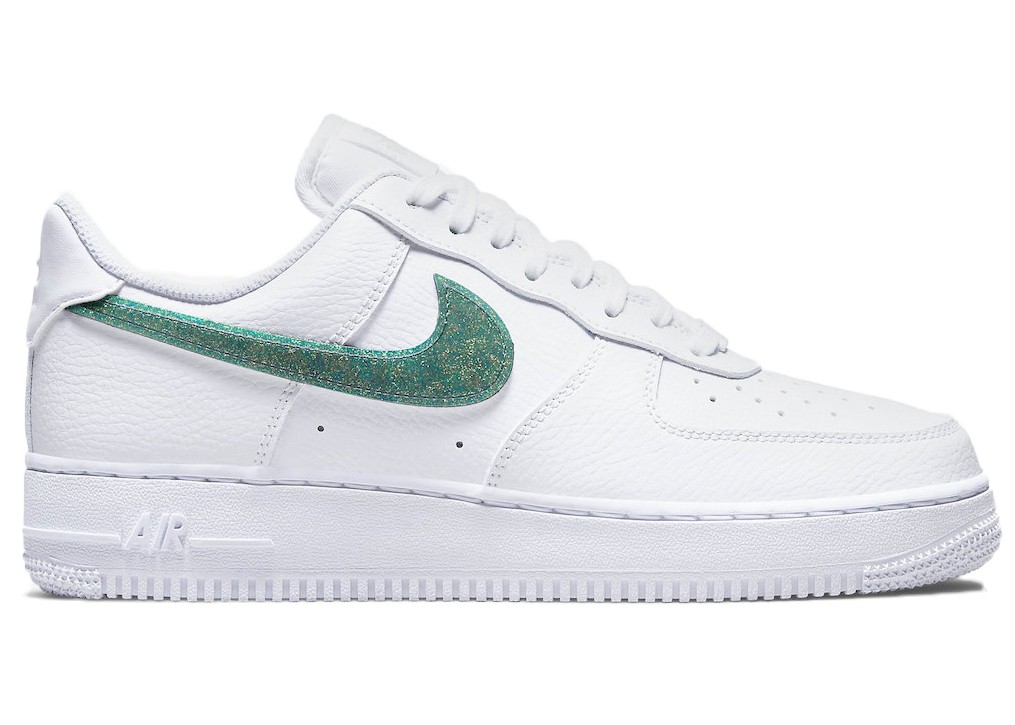 Nike Air Force 1 Low Glitter Swoosh Green (W)