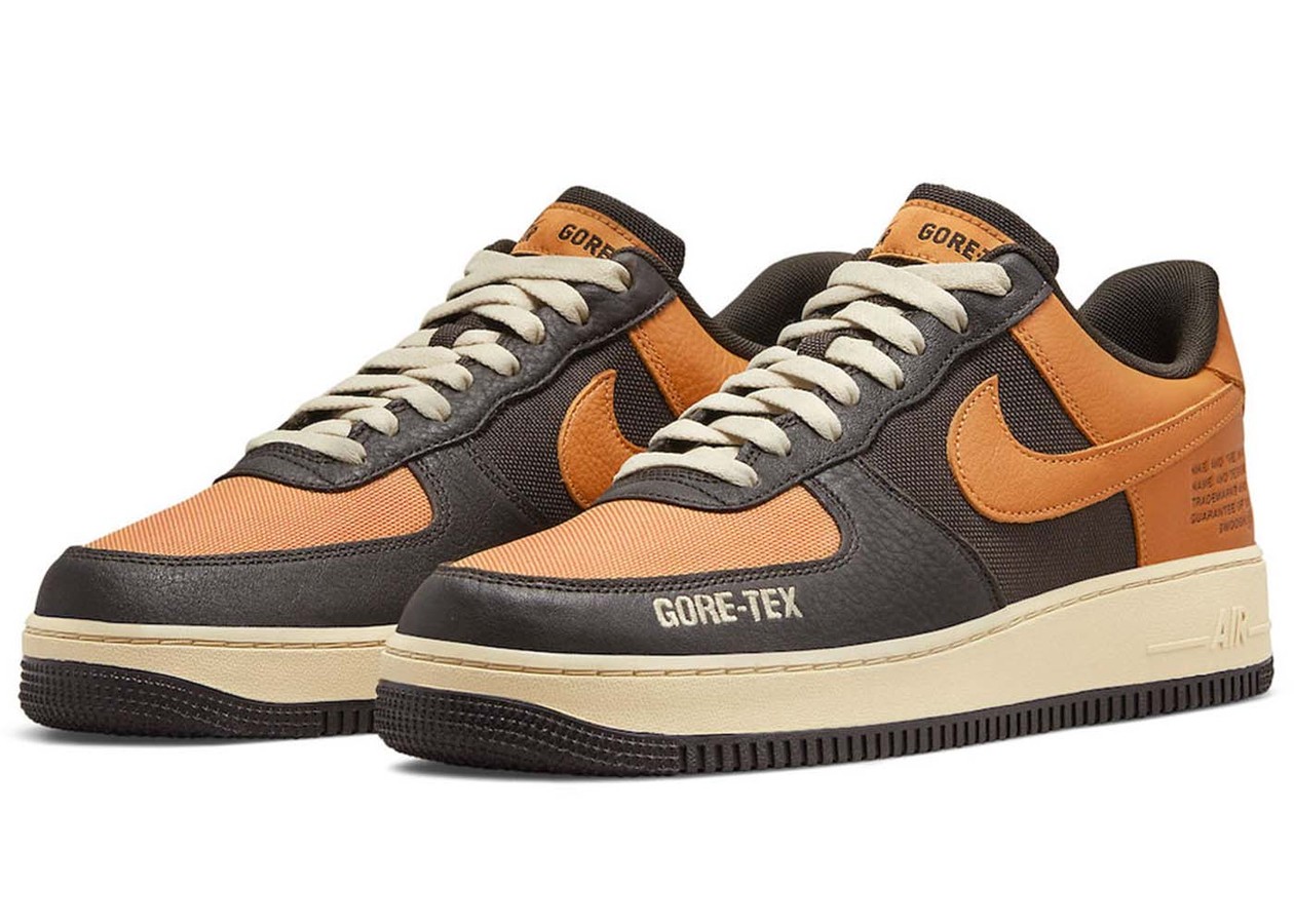 Nike Air Force 1 Low Gore-Tex Brown Orange