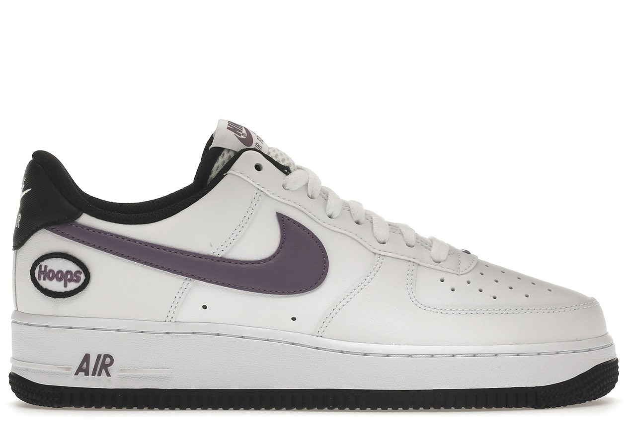 Nike Air Force 1 Low Hoops White Canyon Purple