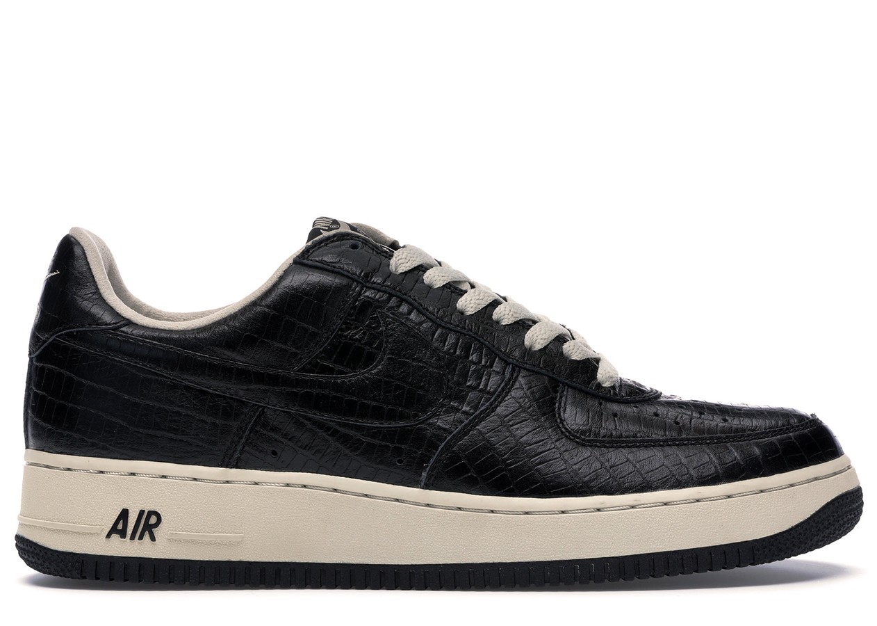 Nike Air Force 1 Low HTM 2 Black Croc