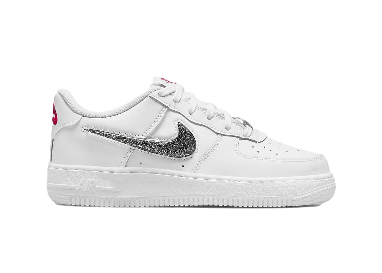 Nike Air Force 1 Low LV8 White Metallic Silver