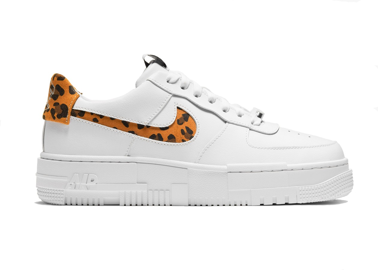 Nike Air Force 1 Low Pixel SE White Leopard (W)