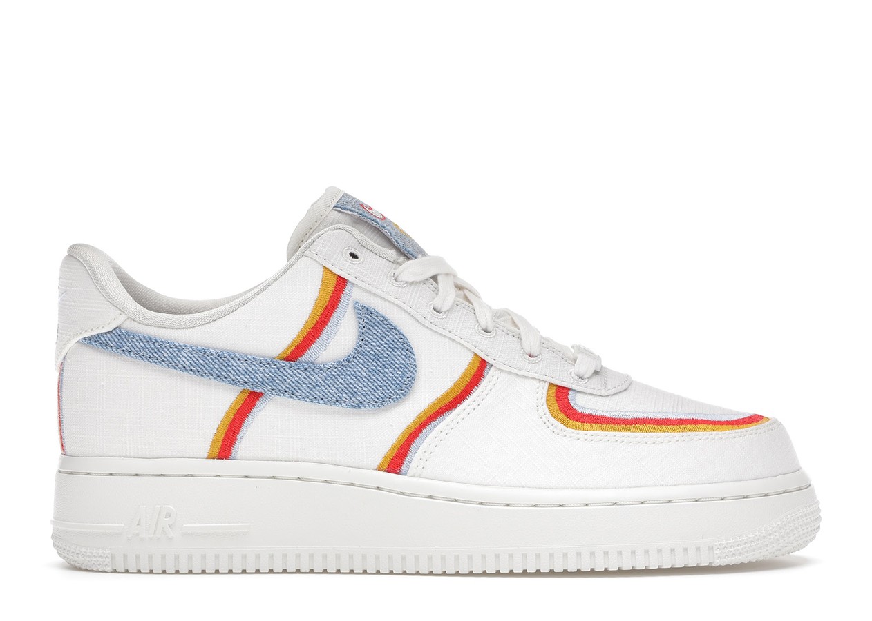 Nike Air Force 1 Low Sail Denim Swoosh (W)