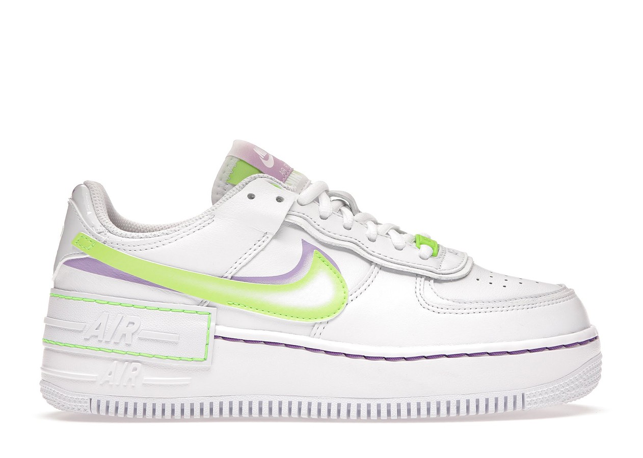 Nike Air Force 1 Low Shadow White Electric Green (W)