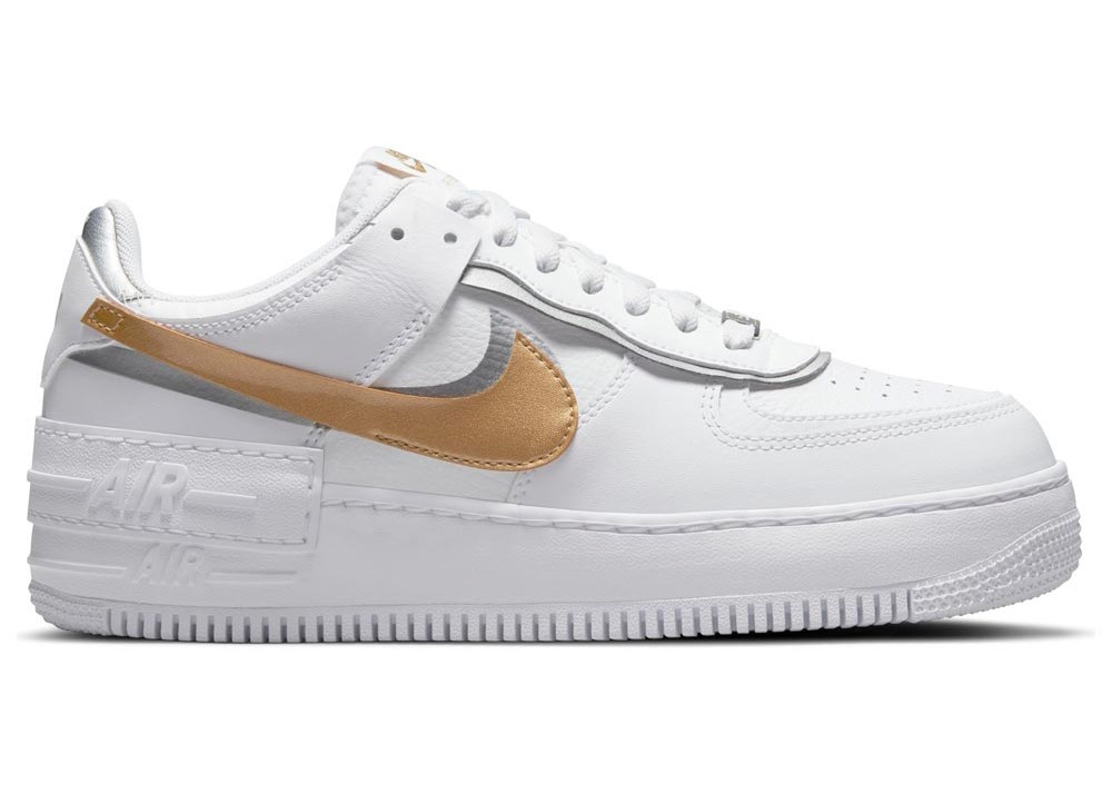 Nike Air Force 1 Low Shadow White Gold (W)