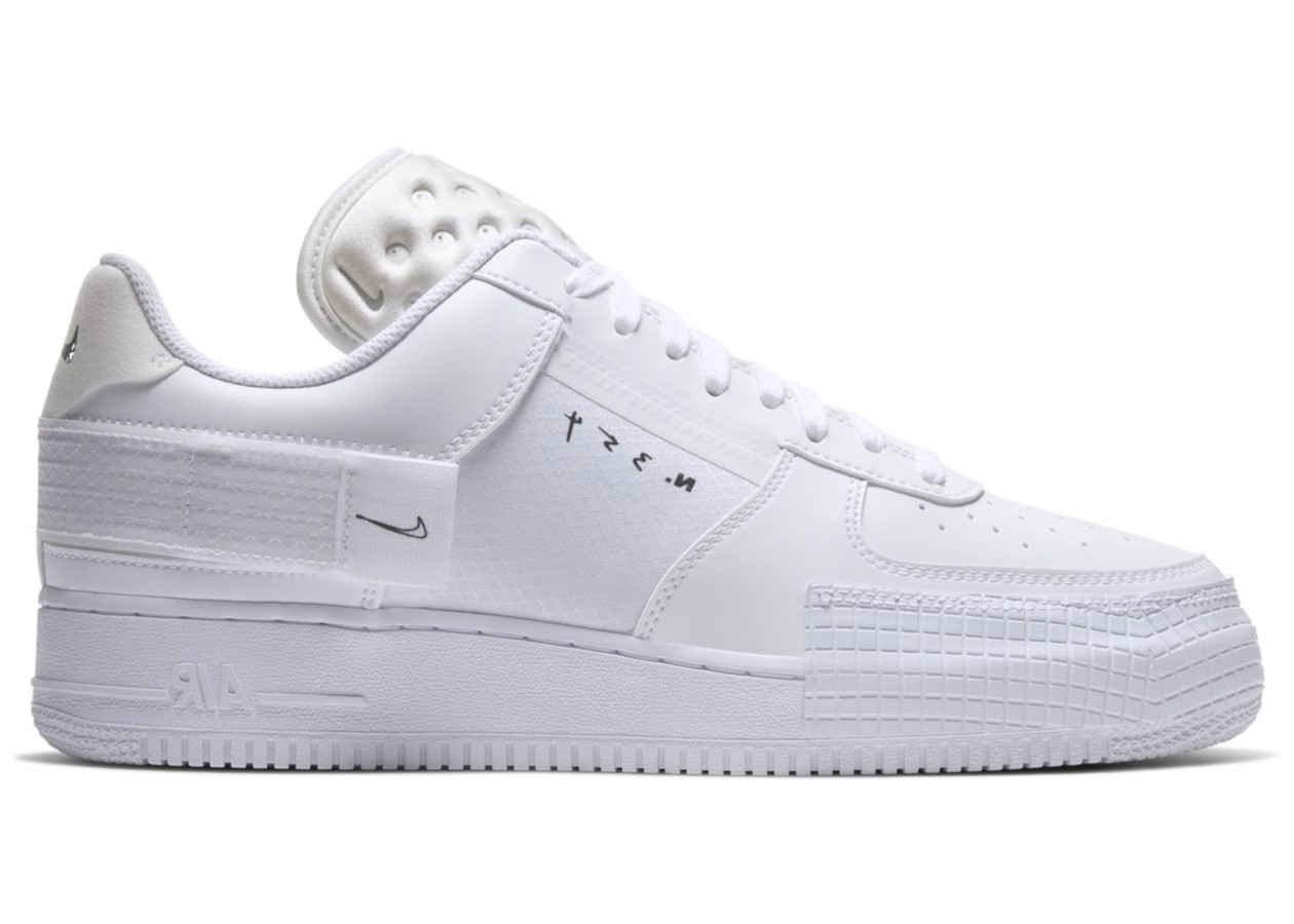 Nike Air Force 1 Low Type Triple White - SneakerKereső