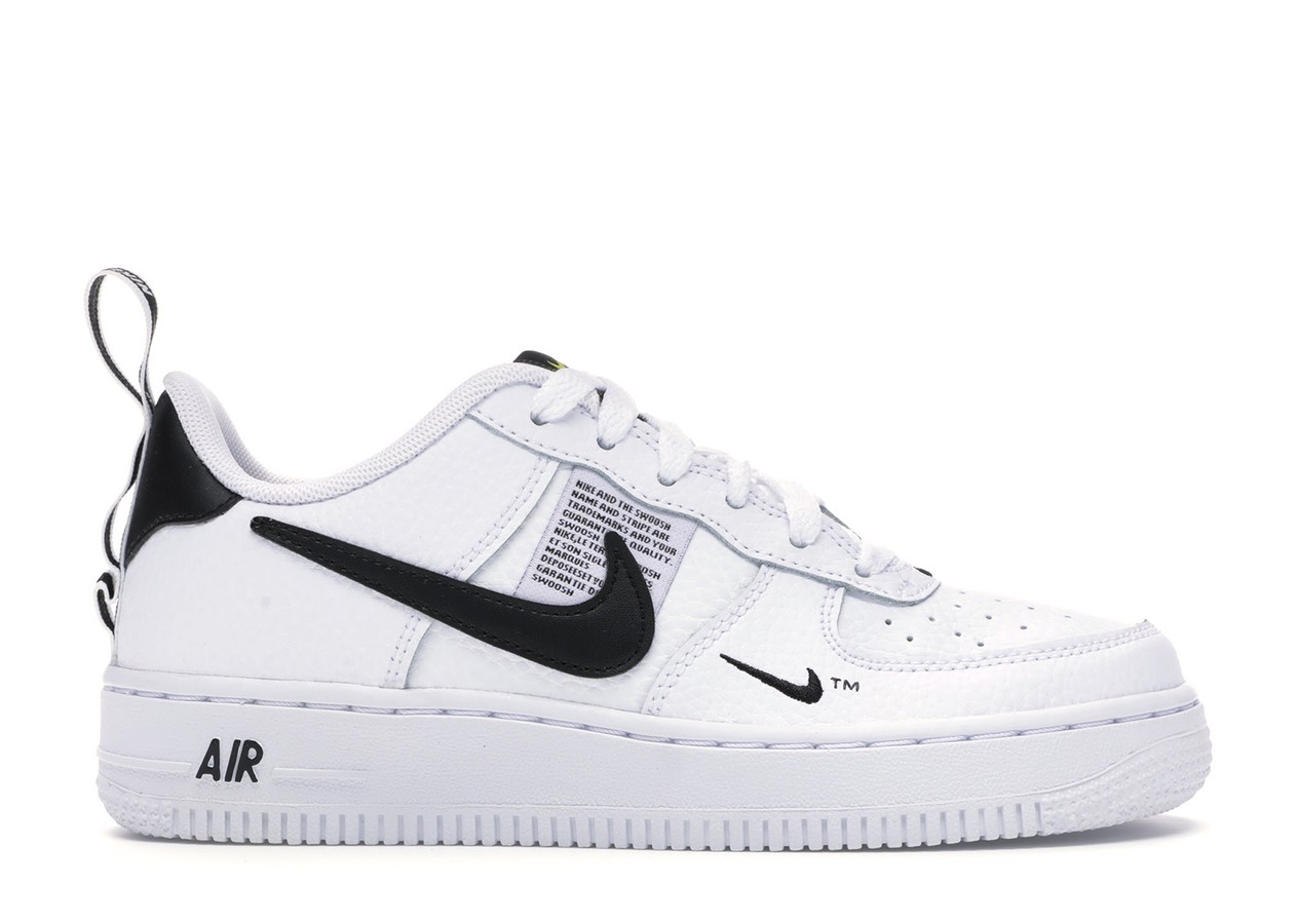 Nike Air Force 1 Low Utility White Black (GS)