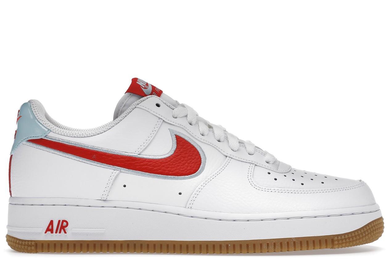 Nike Air Force 1 Low White Chile Red Glacier Ice