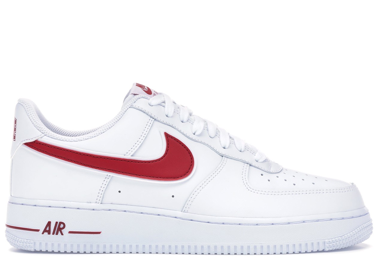 Nike Air Force 1 Low White Gym Red