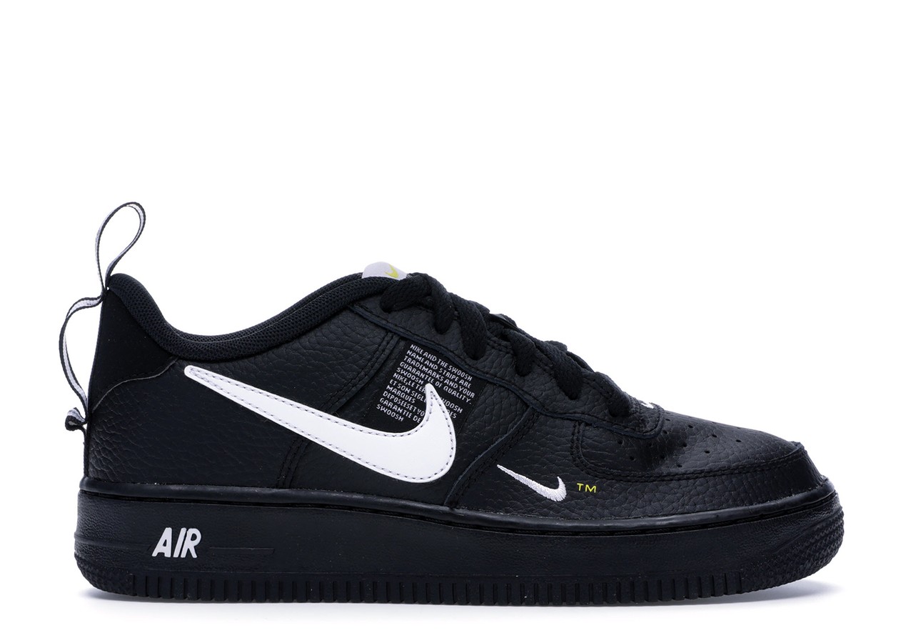 Nike Air Force 1 Utility Black White (GS)